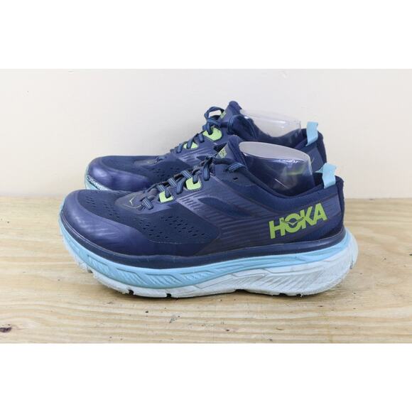Hoka One One Womens 10.5B Blue Stinson ATR6 1110507 OSBG View Photos - Picture 1 of 15